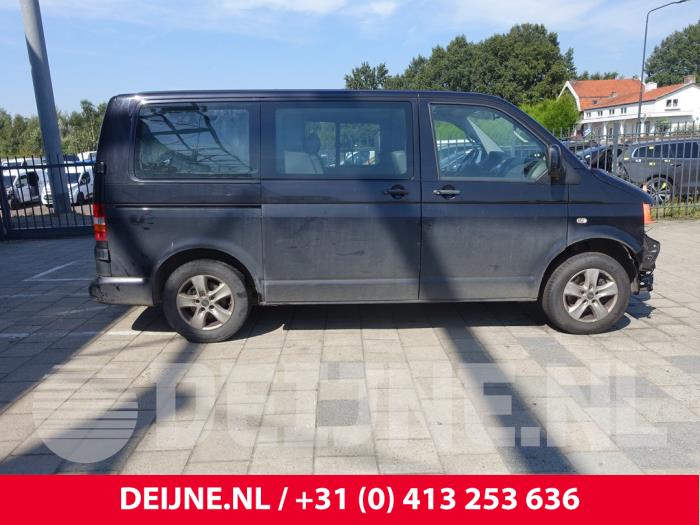 Volkswagen Transporter T5 2.5 TDi Sloopvoertuig (2009, Zwart)