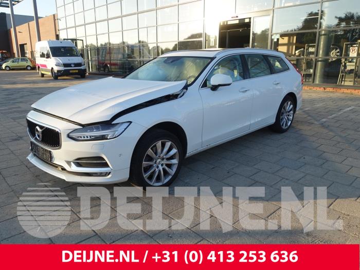 Volvo V90 II 2.0 D3 16V Sloopvoertuig (2017, Wit)
