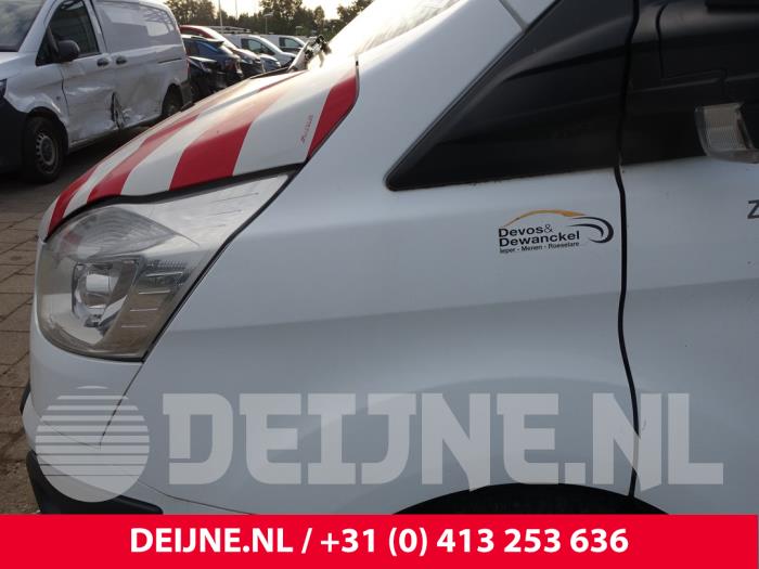 Ford Transit Custom 2.0 TDCi 16V Eco Blue 130 Sloopvoertuig (2017, Wit)