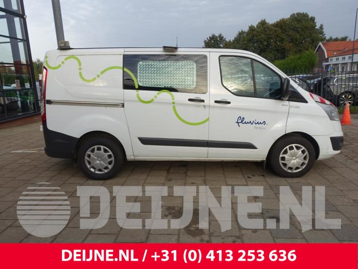 Ford Transit Custom 2.0 TDCi 16V Eco Blue 130 Sloopvoertuig (2017, Wit)