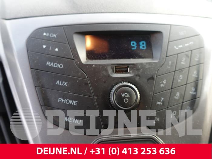 Ford Transit Custom 2.0 TDCi 16V Eco Blue 130 Sloopvoertuig (2017, Wit)