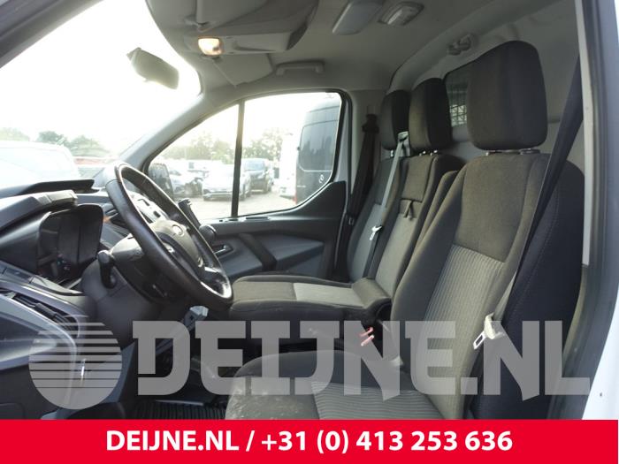 Ford Transit Custom 2.0 TDCi 16V Eco Blue 130 Sloopvoertuig (2017, Wit)