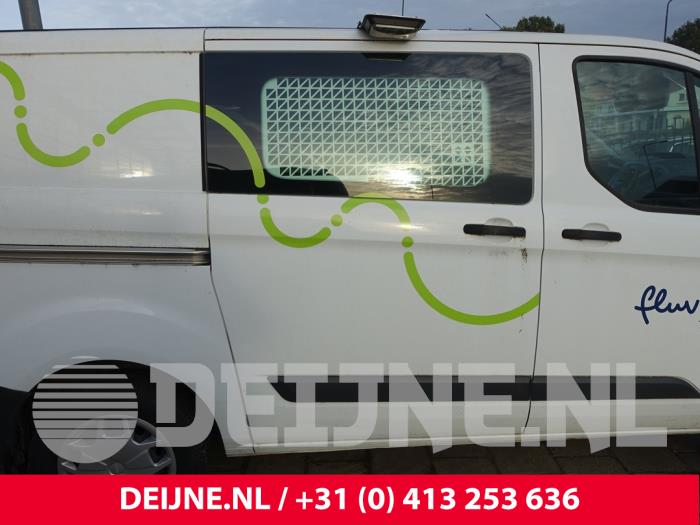 Ford Transit Custom 2.0 TDCi 16V Eco Blue 130 Sloopvoertuig (2017, Wit)
