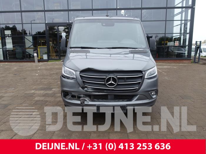 Mercedes Sprinter 3,5t 319 CDI 2.0 D RWD Sloopvoertuig (2023, Grijs)