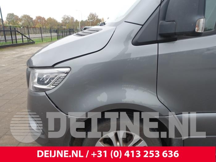 Mercedes Sprinter 3,5t 319 CDI 2.0 D RWD Sloopvoertuig (2023, Grijs)