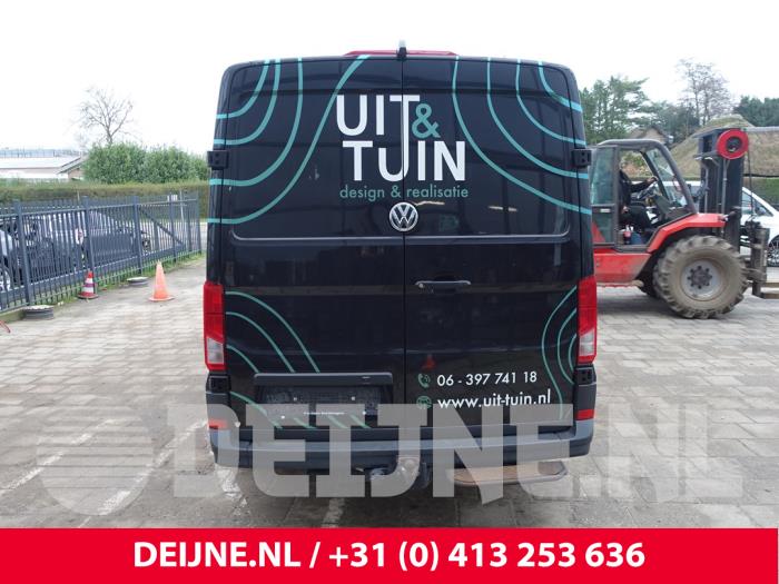 Volkswagen Crafter 2.0 TDI FWD Sloopvoertuig (2017, Zwart)