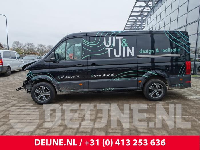 Volkswagen Crafter 2.0 TDI FWD Sloopvoertuig (2017, Zwart)