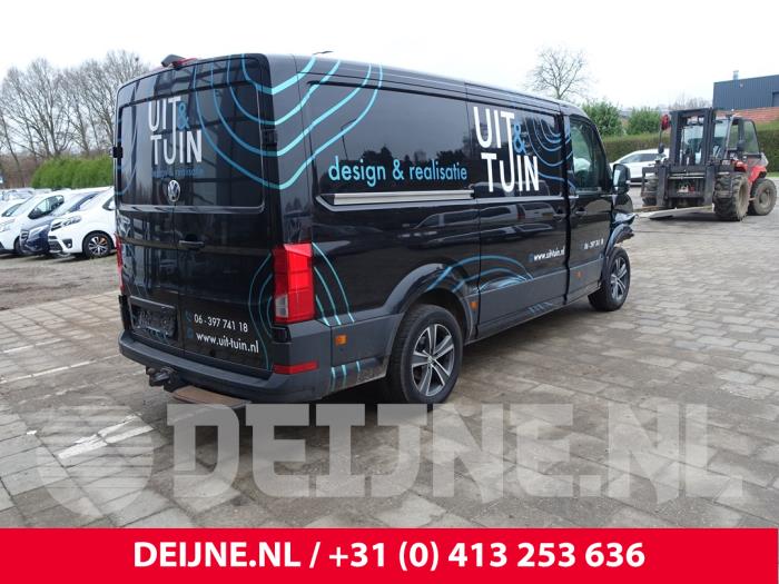 Volkswagen Crafter 2.0 TDI FWD Sloopvoertuig (2017, Zwart)