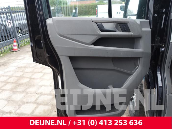 Volkswagen Crafter 2.0 TDI FWD Sloopvoertuig (2017, Zwart)