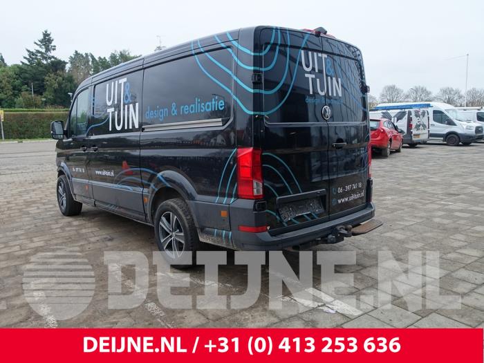 Volkswagen Crafter 2.0 TDI FWD Sloopvoertuig (2017, Zwart)