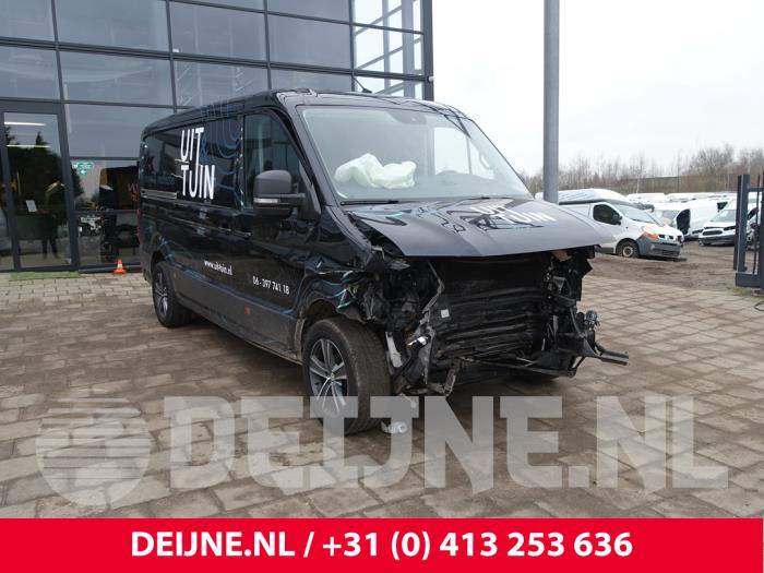 Volkswagen Crafter 2.0 TDI FWD Sloopvoertuig (2017, Zwart)
