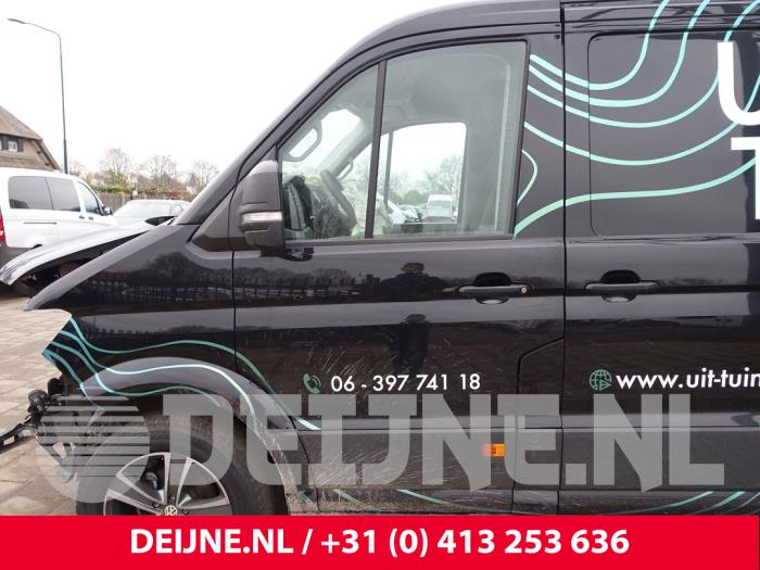 Volkswagen Crafter 2.0 TDI FWD Sloopvoertuig (2017, Zwart)