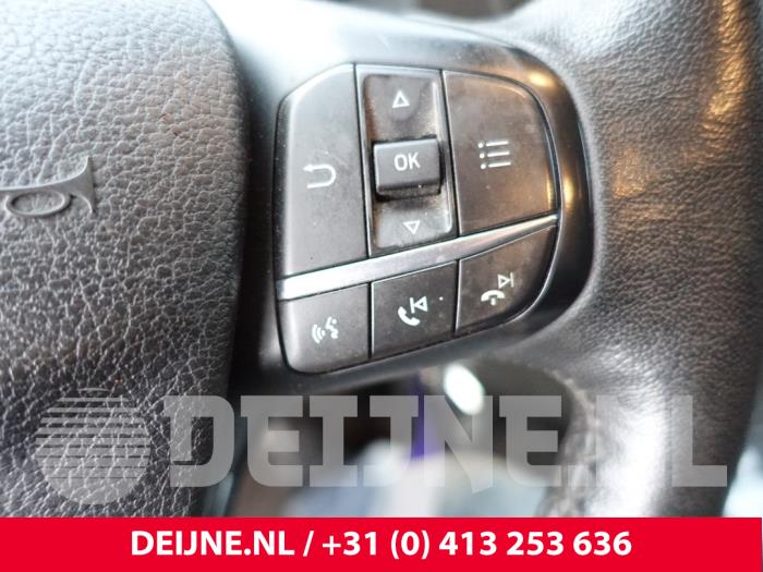 Ford Transit Custom 2.0 TDCi 16V Eco Blue 130 mHEV Sloopvoertuig (2020, Wit)