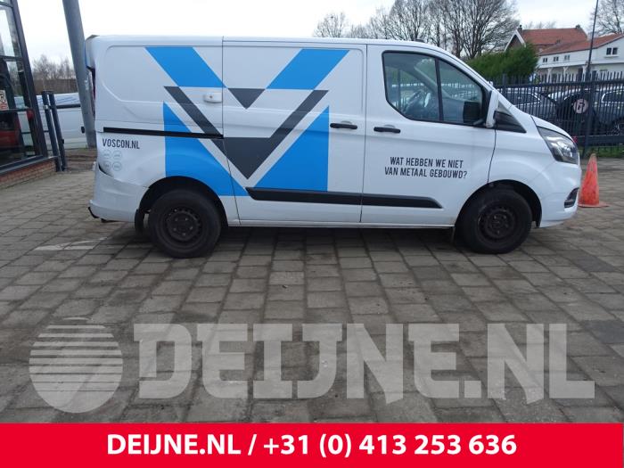 Ford Transit Custom 2.0 TDCi 16V Eco Blue 130 mHEV Sloopvoertuig (2020, Wit)
