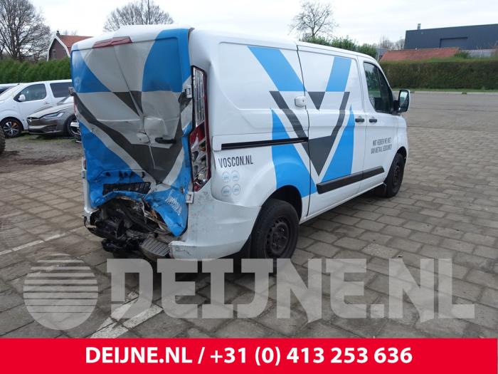 Ford Transit Custom 2.0 TDCi 16V Eco Blue 130 mHEV Sloopvoertuig (2020, Wit)