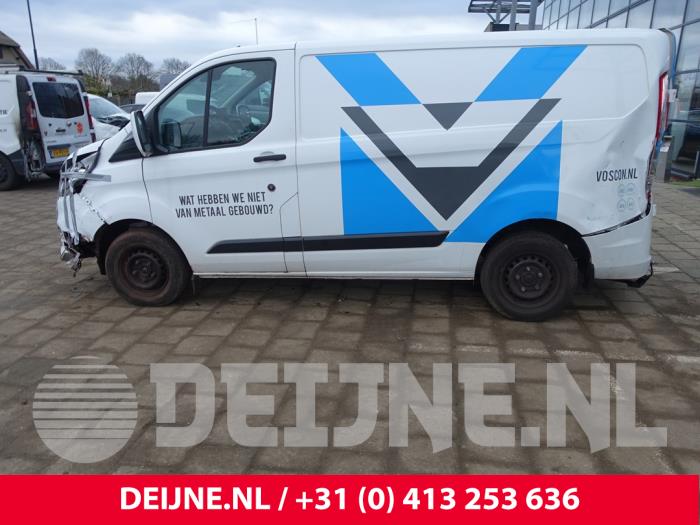 Ford Transit Custom 2.0 TDCi 16V Eco Blue 130 mHEV Sloopvoertuig (2020, Wit)