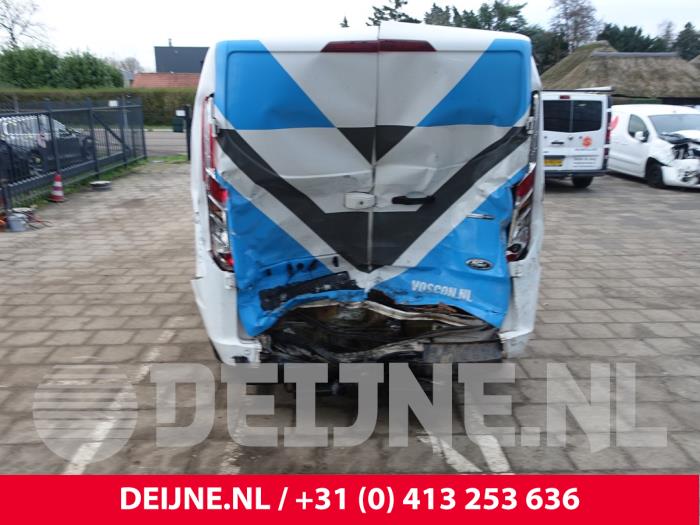 Ford Transit Custom 2.0 TDCi 16V Eco Blue 130 mHEV Sloopvoertuig (2020, Wit)
