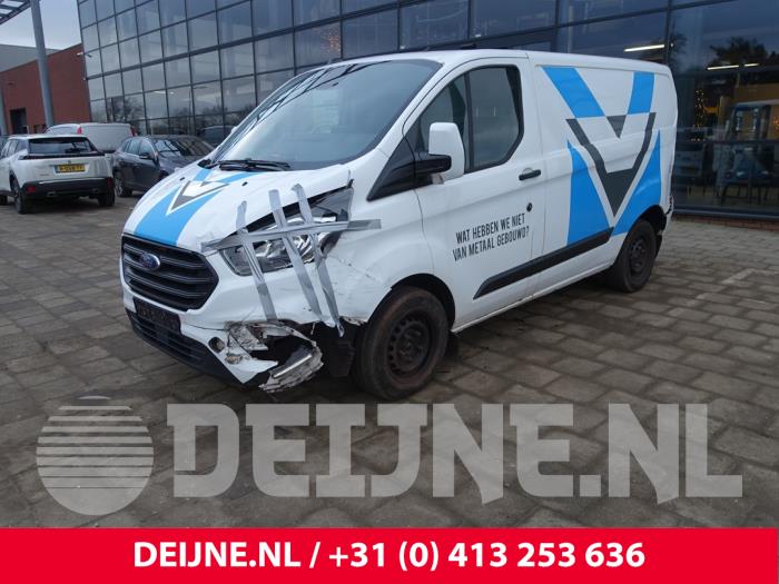 Ford Transit Custom 2.0 TDCi 16V Eco Blue 130 mHEV Sloopvoertuig (2020, Wit)