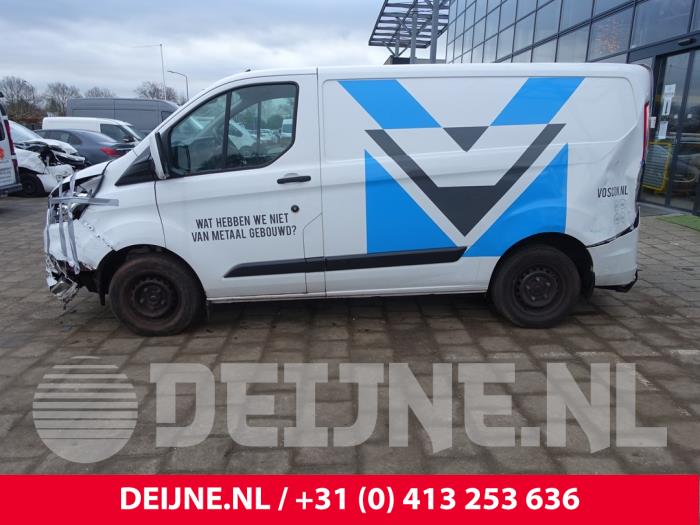 Ford Transit Custom 2.0 TDCi 16V Eco Blue 130 mHEV Sloopvoertuig (2020, Wit)