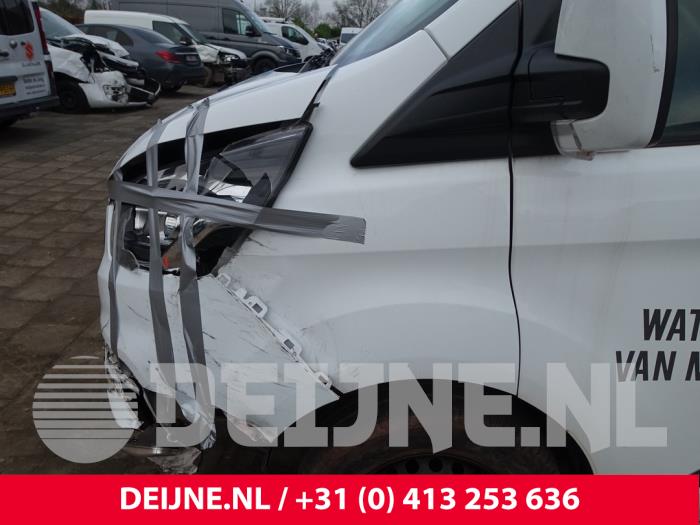 Ford Transit Custom 2.0 TDCi 16V Eco Blue 130 mHEV Sloopvoertuig (2020, Wit)