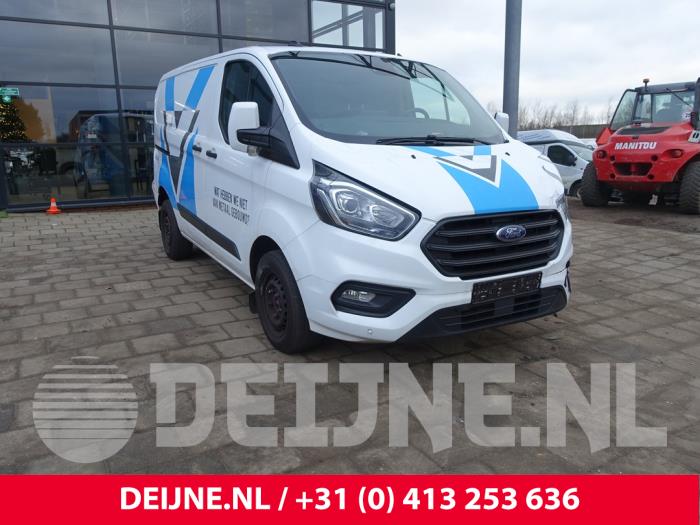 Ford Transit Custom 2.0 TDCi 16V Eco Blue 130 mHEV Sloopvoertuig (2020, Wit)