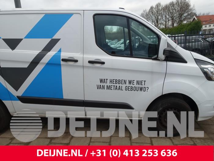 Ford Transit Custom 2.0 TDCi 16V Eco Blue 130 mHEV Sloopvoertuig (2020, Wit)