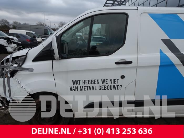 Ford Transit Custom 2.0 TDCi 16V Eco Blue 130 mHEV Sloopvoertuig (2020, Wit)