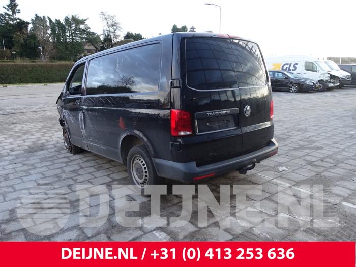 Volkswagen Transporter T6 2.0 TDI Sloopvoertuig (2021, Zwart)
