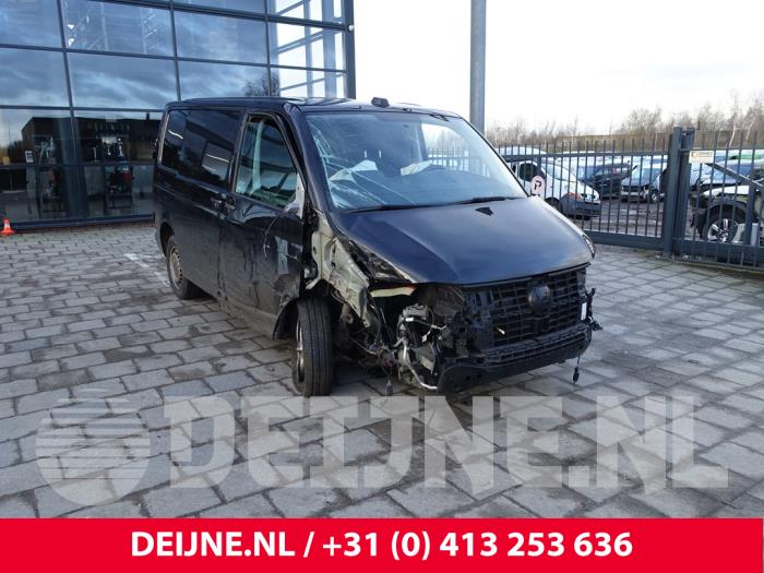 Volkswagen Transporter T6 2.0 TDI Sloopvoertuig (2021, Zwart)