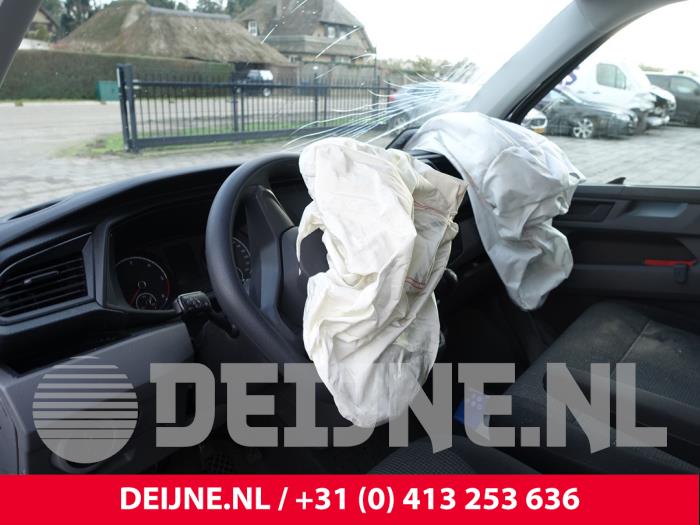 Volkswagen Transporter T6 2.0 TDI Sloopvoertuig (2021, Zwart)