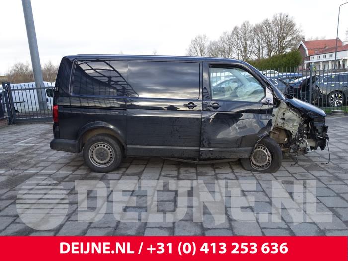 Volkswagen Transporter T6 2.0 TDI Sloopvoertuig (2021, Zwart)