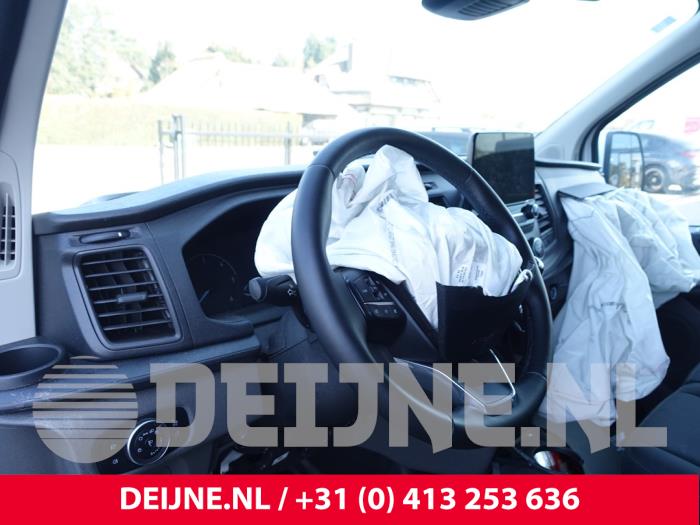 Ford Transit Custom 2.0 TDCi 16V Eco Blue 130 mHEV Sloopvoertuig (2023, Wit)