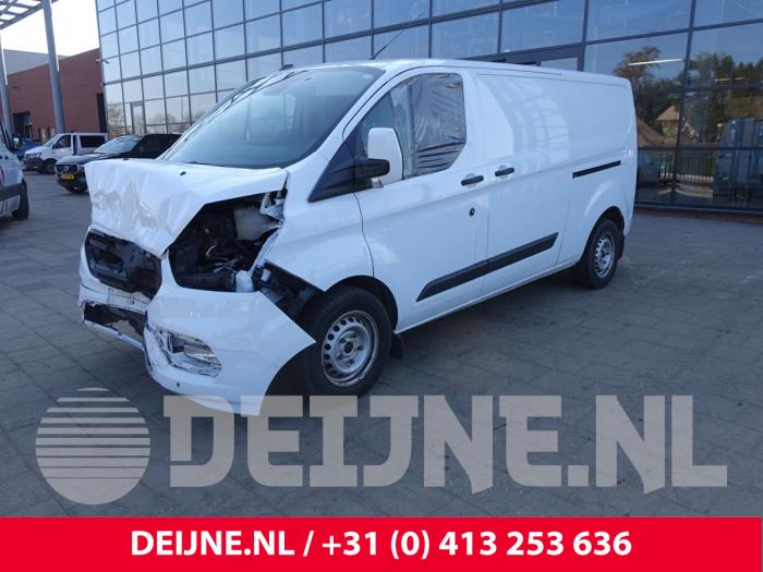 Ford Transit Custom 2.0 TDCi 16V Eco Blue 130 mHEV Sloopvoertuig (2023, Wit)