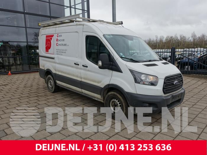 Ford Transit 2.0 TDCi 16V Eco Blue 130 RWD Sloopvoertuig (2017, Wit)