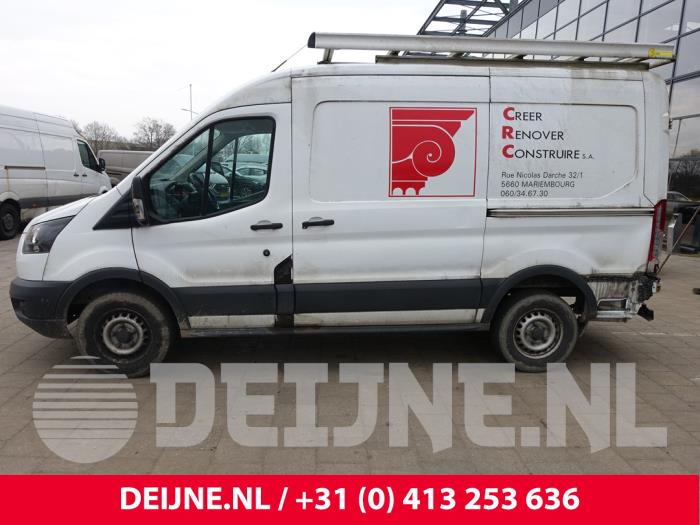 Ford Transit 2.0 TDCi 16V Eco Blue 130 RWD Sloopvoertuig (2017, Wit)