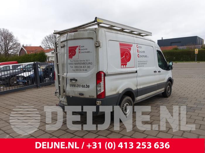 Ford Transit 2.0 TDCi 16V Eco Blue 130 RWD Sloopvoertuig (2017, Wit)