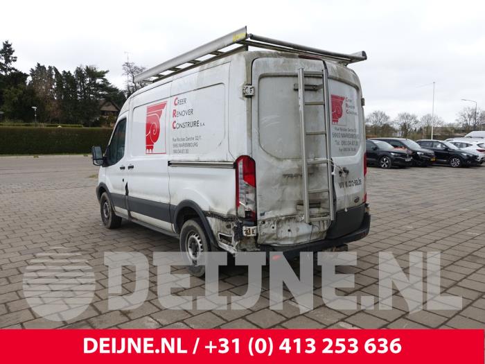Ford Transit 2.0 TDCi 16V Eco Blue 130 RWD Sloopvoertuig (2017, Wit)
