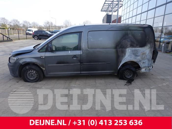 Volkswagen Caddy IV 2.0 TDI 102 Sloopvoertuig (2018, Donker, Grijs)
