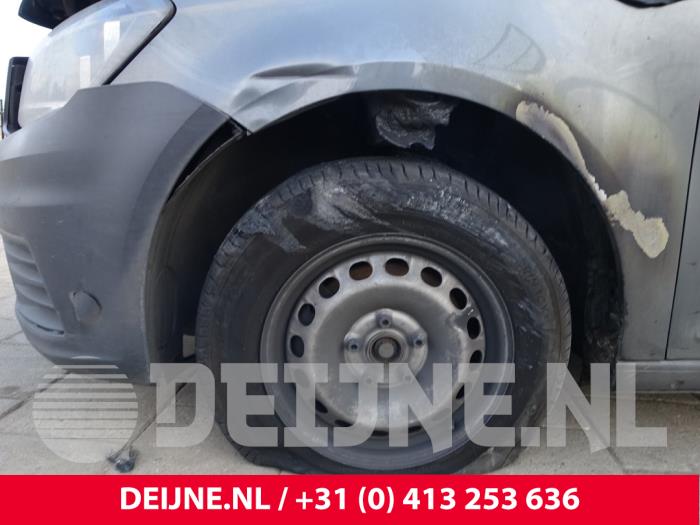 Volkswagen Caddy IV 2.0 TDI 102 Sloopvoertuig (2018, Donker, Grijs)