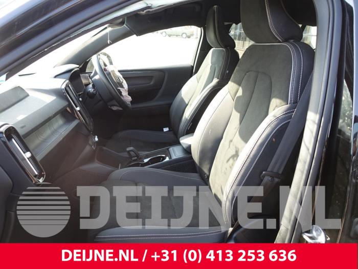 Volvo C40 Recharge Recharge Twin 78 kWh Sloopvoertuig (2022, Zwart)