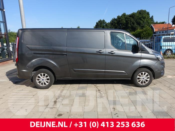 Ford Transit Custom 2.0 TDCi 16V Eco Blue 130 Sloopvoertuig (2018, Donker, Grijs)