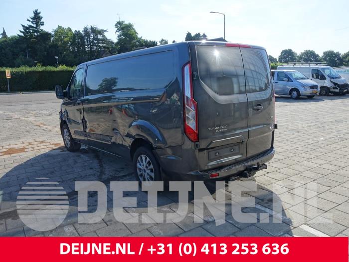 Ford Transit Custom 2.0 TDCi 16V Eco Blue 130 Sloopvoertuig (2018, Donker, Grijs)