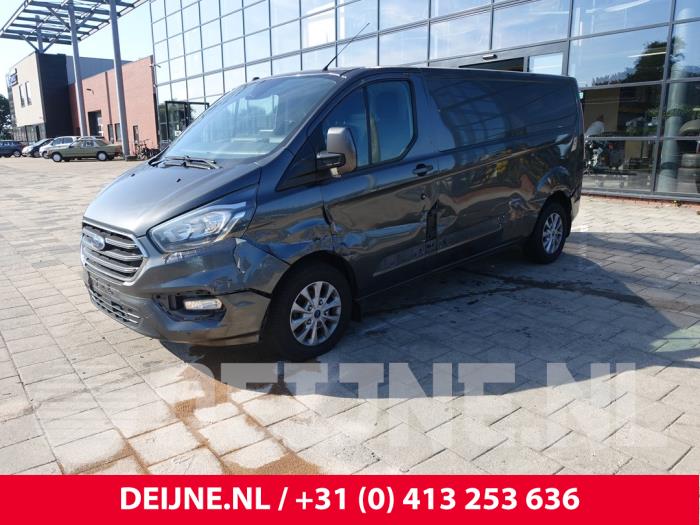 Ford Transit Custom 2.0 TDCi 16V Eco Blue 130 Sloopvoertuig (2018, Donker, Grijs)