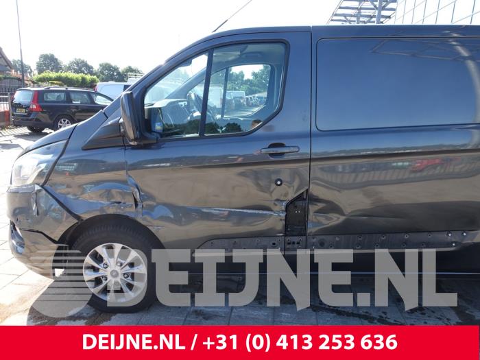 Ford Transit Custom 2.0 TDCi 16V Eco Blue 130 Sloopvoertuig (2018, Donker, Grijs)