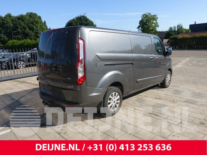 Ford Transit Custom 2.0 TDCi 16V Eco Blue 130 Sloopvoertuig (2018, Donker, Grijs)