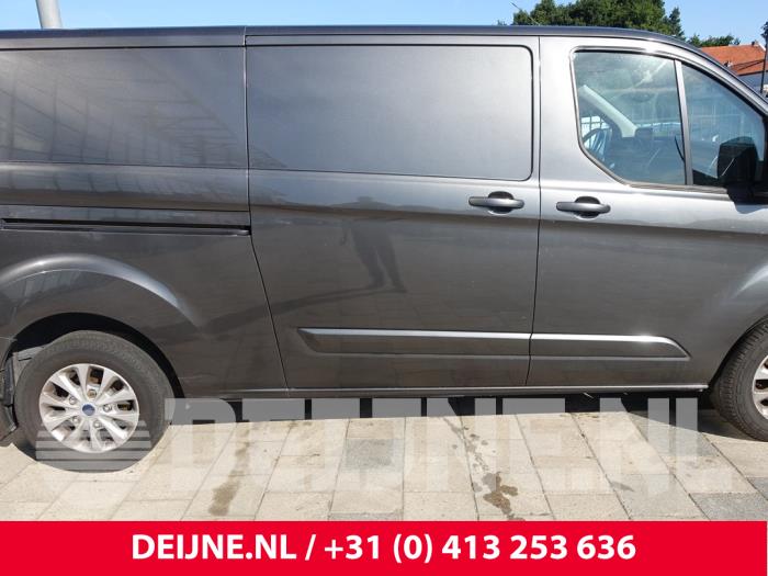 Ford Transit Custom 2.0 TDCi 16V Eco Blue 130 Sloopvoertuig (2018, Donker, Grijs)