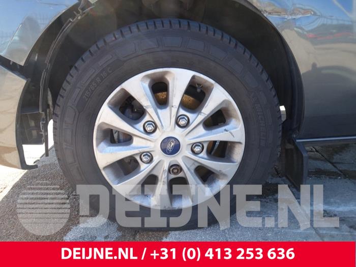 Ford Transit Custom 2.0 TDCi 16V Eco Blue 130 Sloopvoertuig (2018, Donker, Grijs)