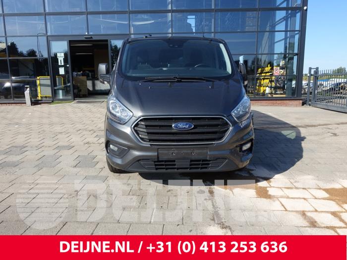 Ford Transit Custom 2.0 TDCi 16V Eco Blue 130 Sloopvoertuig (2018, Donker, Grijs)