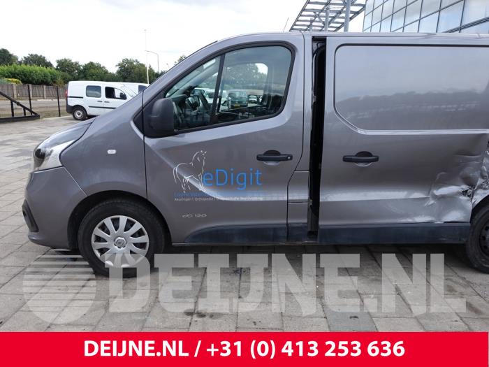 Renault Trafic 1.6 dCi Twin Turbo Sloopvoertuig (2017, Donker, Grijs)