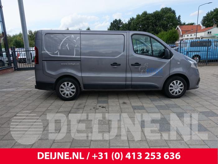 Renault Trafic 1.6 dCi Twin Turbo Sloopvoertuig (2017, Donker, Grijs)